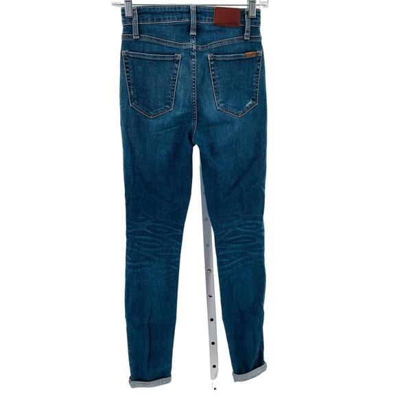 Joes Jeans Flawless The Charlie High Rise Skinny Torn Distressed Jeans Size W24 - Picture 3 of 14